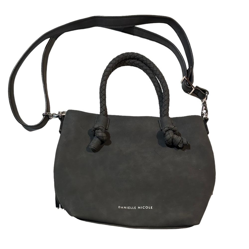 Danielle Nicole Grey with Fringe Crossbody
